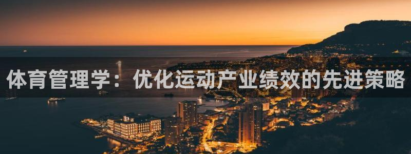 b体育必一下载：体育管理学：优化运动产业绩效的先进策略