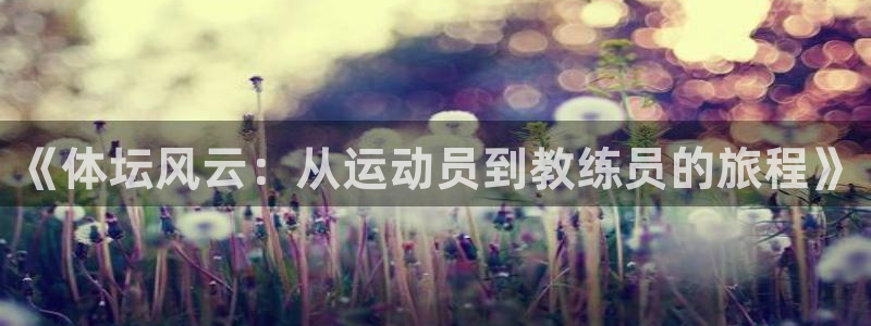 必一体育下载：《体坛