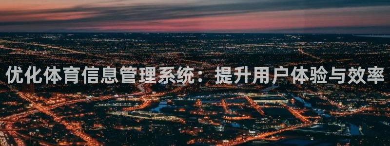 必一体育网页：优化体